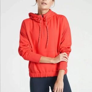 Athleta ascend warm up hoodie woman’s xxs